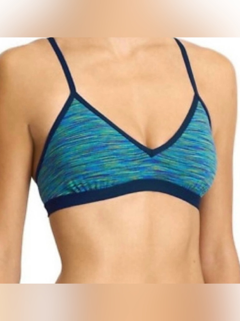 Athleta Paddle Out Space Dye Bikini Top
